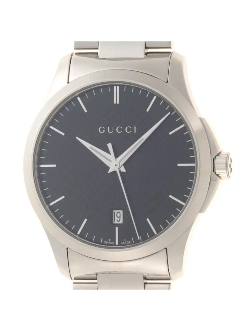 Gucci G-Timeless Watch Steel Black Dial Quartz